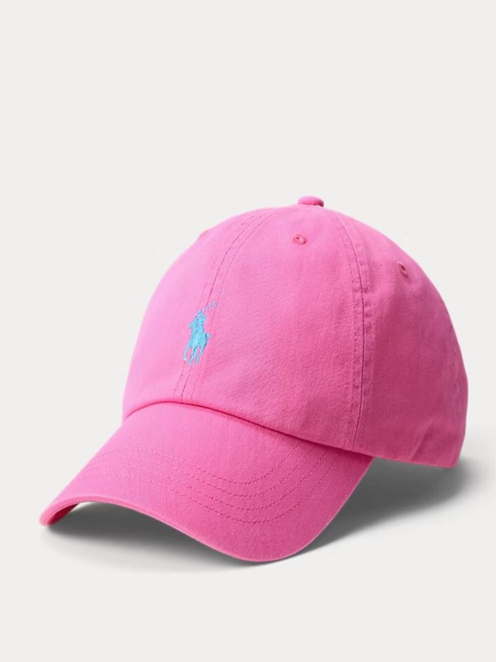 Polo Ralph Lauren The Iconic Cotton Chino Ball Cap Baja Pink NWT